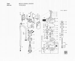Fein KBE 50-2 (50/60Hz, 220/230V) spare parts