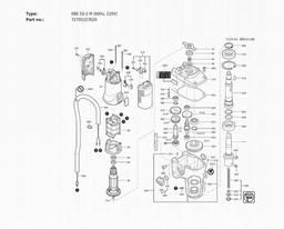 Fein KBE 50-2 M (60Hz, 220V) spare parts