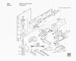 Fein {MSf 842-2C} (200Hz, 265V) spare parts