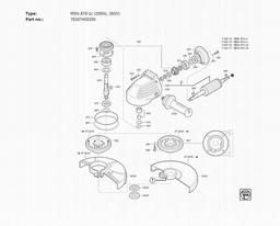 Fein MSfo 870-1c (200Hz, 265V) spare parts