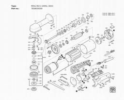Fein MSfov 852-1 (200Hz, 265V) spare parts