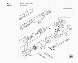 Fein MSho 840-2 (300Hz, 200V) spare parts