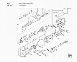 Fein MShyo 840-1 (200Hz, 72V) spare parts