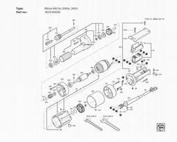 Fein MShyo 840-1b (200Hz, 265V) spare parts