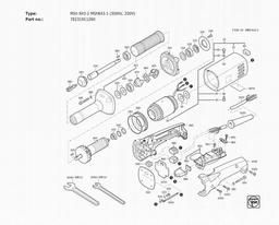 Fein MSh 843-1 MSh843-1 (300Hz, 200V) spare parts