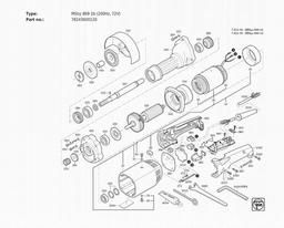 Fein MShy 869-1b (200Hz, 72V) spare parts