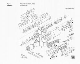 Fein MShyo 852-3a (300Hz, 200V) spare parts