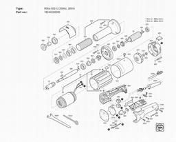 Fein MSho 852-1 (200Hz, 265V) spare parts