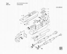 Fein HFS 27-300  300 Hz 200 V spare parts