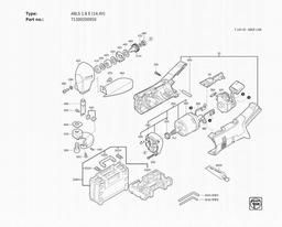 Fein ABLS 1.6 E (14,4V) spare parts