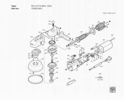 Fein FSS 12-27 E (60Hz, 120V) spare parts