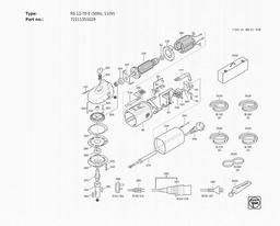 Fein RS 12-70 E (50Hz, 110V) spare parts