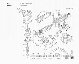 Fein KS 10-38 E (60Hz, 120V) spare parts