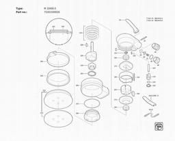 Fein M 10000-5 spare parts
