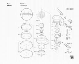 Fein M 10000-6 spare parts