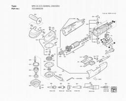Fein WPO 14-15 E (50/60Hz, 220/230V) spare parts