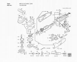 Fein WPO 14-15 E (60Hz, 120V) spare parts