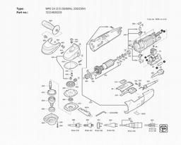 Fein WPO 14-15 E (50/60Hz, 220/230V) spare parts