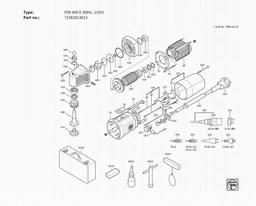 Fein FSN 400 E (60Hz, 110V) spare parts
