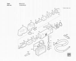 Fein MOtlx 6-25 spare parts
