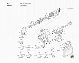 Fein FMM 250 (50Hz, 230V) spare parts