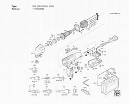 Fein FMM 250 (50/60Hz, 230V) spare parts