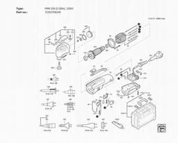 Fein FMM 250 Q (50Hz, 230V) spare parts
