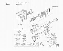 Fein FMT 250 Q (50/60Hz, 220/230V) spare parts