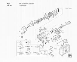 Fein FMT 250 (50/60Hz, 220/230V) spare parts
