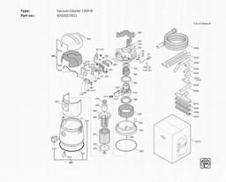Fein Vacuum Cleaner 1300 W spare parts