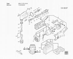 Fein ABLK 1.3 TE (14,4V) spare parts