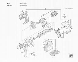 Fein ABOP 6 (18V) spare parts