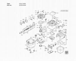 Fein Turbo II HEPA spare parts