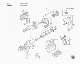 Fein ABOP 10 (18V) spare parts