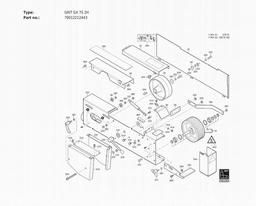 Fein GRIT GX 75 2H spare parts