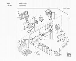 Fein AWBP 10 (18V) spare parts