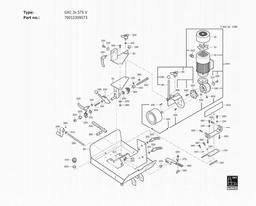 Fein GXC 3x 575 V spare parts