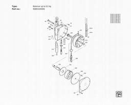 Fein Balancer up to 6,5 kg spare parts