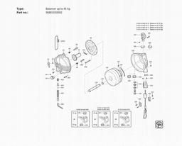 Fein Balancer up to 45 kg spare parts