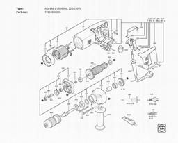Fein ASz 648 a (50/60Hz, 220/230V) spare parts