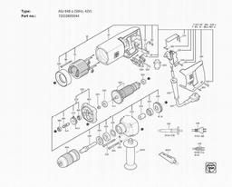Fein ASz 648 a (50Hz, 42V) spare parts