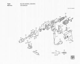 Fein ASy 630 (50/60Hz, 220/230V) spare parts