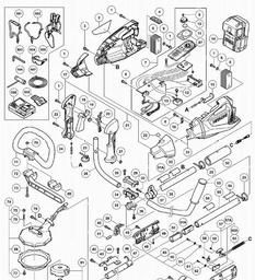 Hitachi CG36DAL spare parts