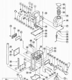 Hitachi BM60M spare parts