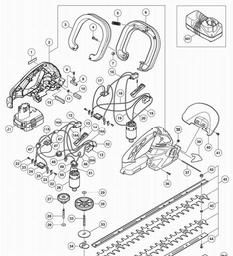 Hitachi CH14DL spare parts