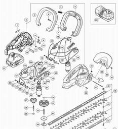 Hitachi CH18DL spare parts