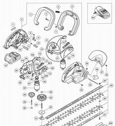 Hitachi CH18DSL spare parts
