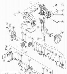Hitachi CL18DSL spare parts