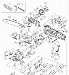 Hitachi CS35SB spare parts