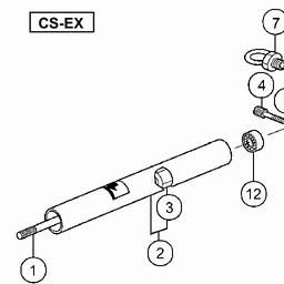 Hitachi CS-EX spare parts